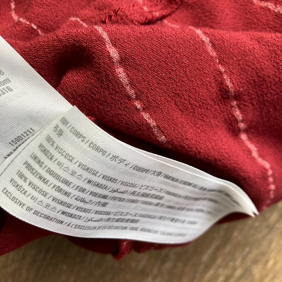 Abercrombie It's A Real Wrap Dress Hi-Low in Size S - Picture 6 of 9